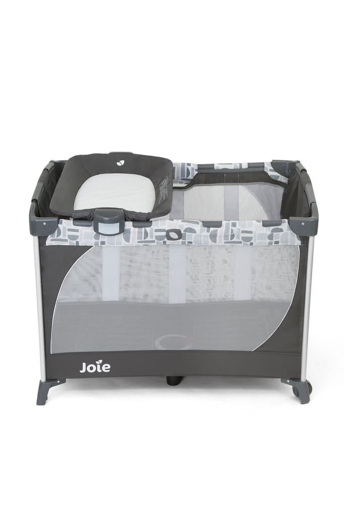 Joie Commuter Change Travel Cot - Compact Fold Playyard Suitable from Birth to 15 kg