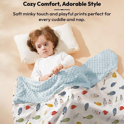 StarAndDaisy Swaddle for New Born Baby/Soft Cotton Baby Blankets & Swaddlers/Multipurpose Baby Swaddle Blanket Wrap for New Born - Self-Soothing Swaddle (Yellow)