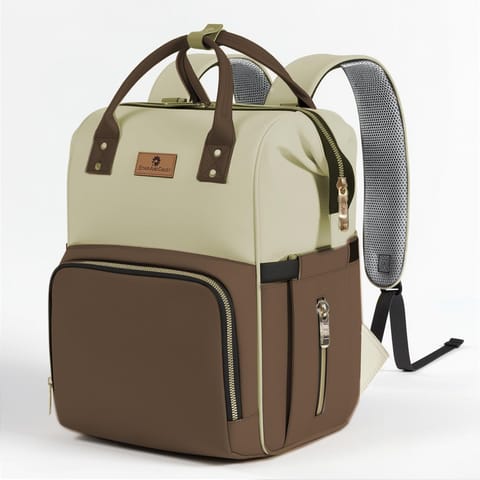 StarAndDaisy Diaper Bag for Mothers for Travel – 27L Lightweight Waterproof Leatherite Diaper Bag/Baby Bag for Mother Travel with 15 Multi-Purpose Pockets & Quick Access Diaper Pocket