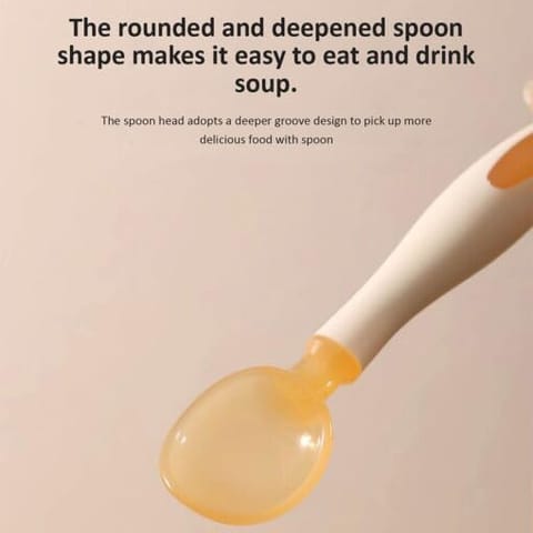 StarAndDaisy Stainless Steel Divided Baby Plates for Babies (Orange-Cream)