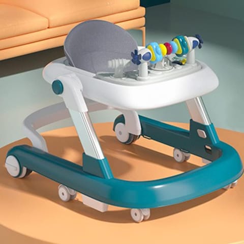 StarAndDaisy Baby Walkers For 6-24 Month Baby Boy Girl/Walker For Kids For 1 Years With Adjustable Height, Musical Tray/WalkerBaby With Brakes Prevant from Falling,Royal Blue