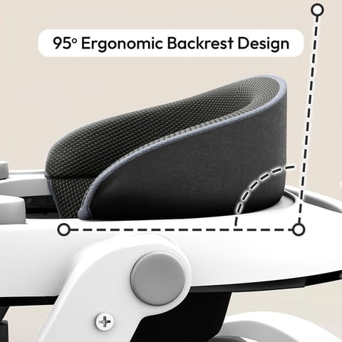 StarAndDaisy Baby Walkers For 6-24 Month Baby Boy Girl/Walker For Kids For 1 Years With Adjustable Height, Musical Tray/WalkerBaby With Brakes Prevant from Falling,Light Grey