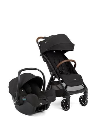 Joie Pact Pro Travel System with i-Snug 2 – Ultra-Lightweight, Compact, Birth to 22kg, Ergonomic Recline, UPF 50+ Canopy & One-Touch Brake