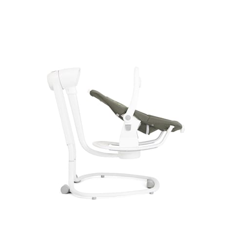 Joie Serina 2in1 Premium Automatic Electric Baby Swing – Rocker with 3 Recline Positions and SoftTouch, 5-Point Harness, 5 Soothing Swing Speeds, Melodies & Vibration, Detachable Seat, Birth to 9 kg