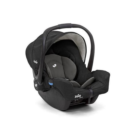 Joie GEMM Infant Car Seat - Carry Cot for Newborn Baby with Canopy (Rearward Facing, Group 0+, 0-13 kg), Shale (C0911AGSHA000)