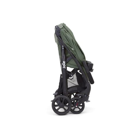 Joie muze lx Travel System, Includes juva Infant Carrier, SoftTouch 5-Point Harness, Lie-Flat Recline, UPF 50+ Canopy, All-Wheel Suspension, One Hand Fold Stroller, Usage from 0+ to 3 Years (15kg).
