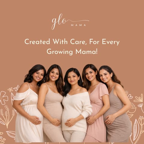 GLO Mama Ultimate Baby Shower Gift Hamper | 7+ Pregnancy Care Essentials for Moms-to-Be | Stretch Mark Oil Roll On, Nip Balm, Foot Cream, Bump Book - Pregnancy Journal, Sleep Sachet, Mama On Board Sticker & More | Premium Maternity Gift Set