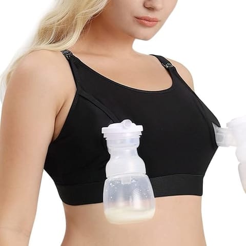 YN08-Hands-Free Pumping Bra-XS