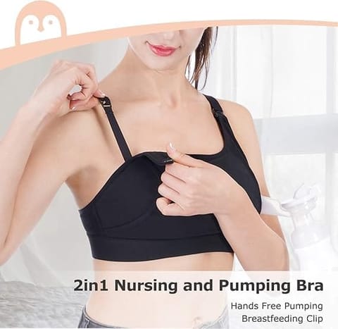 YN08-Hands-Free Pumping Bra-XS