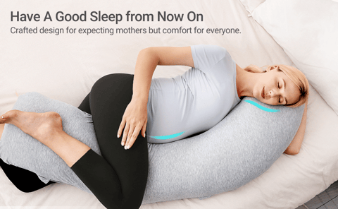 J Shaped Maternity Body Pillow