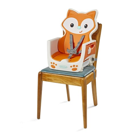 Infantino Grow with Me 4-in-1 Convertible High Chair for Baby, Toddler, Kids 6 to 36 Months, Fox