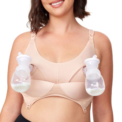 4-in-1 Hands-Free Pumping Bra – Size 2XL