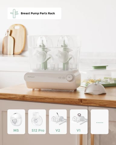 Momcozy 3 Layers Large Bottle Sterilizer and Dryer