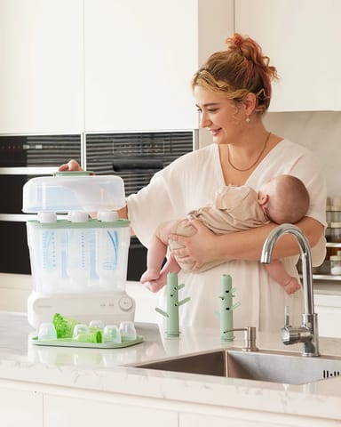 Momcozy 3 Layers Large Bottle Sterilizer and Dryer