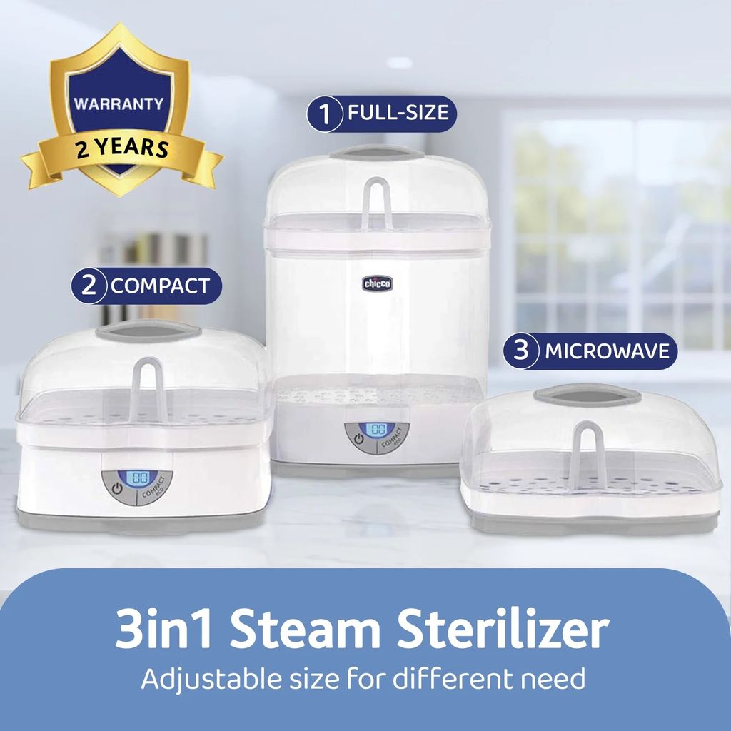 Chicco Steam Sterilizer 3In1