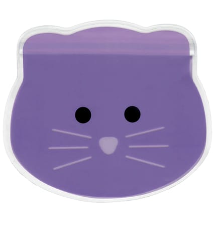 Reusable Peva Animal Snack Bags - 6 Pack