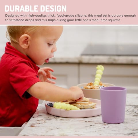 3 Piece Silicone Feeding Set
