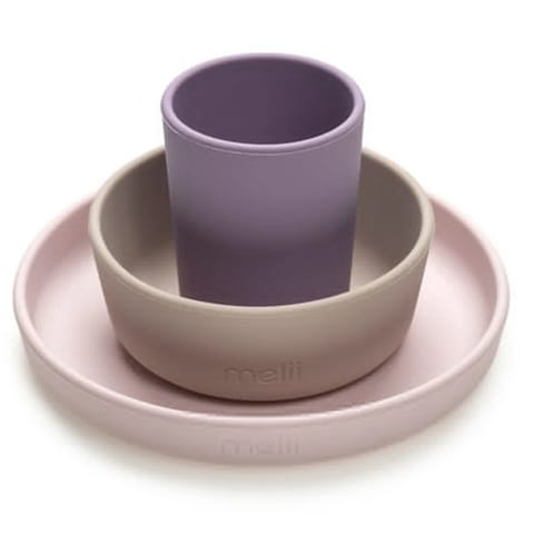 3 Piece Silicone Feeding Set