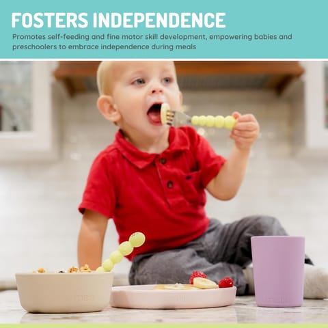 3 Piece Silicone Feeding Set