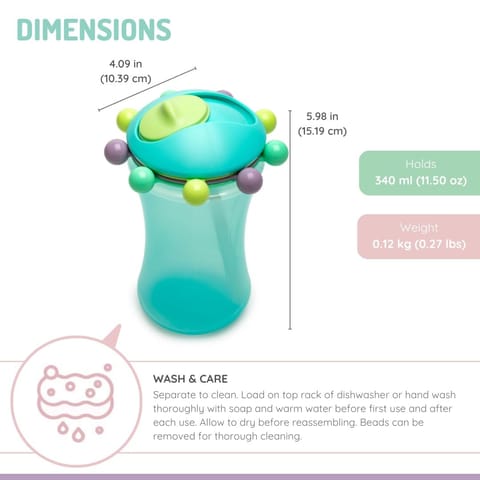 Sippy Cup - Abacus - 1 Pack