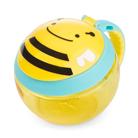 Skip Hop Bpa-Free, PVC-Free & Phthalate Free Zoo Snack Cup - Bee (Multicolor), Pack of 1