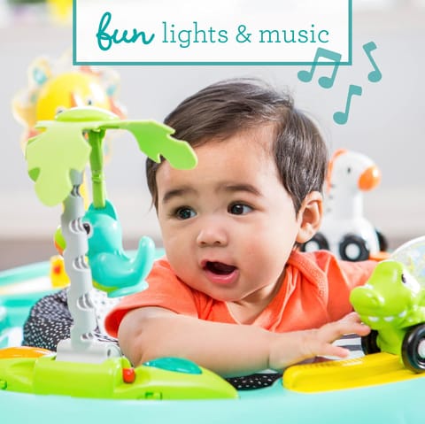 Infantino 2-in-1 Sit, Spin & Stand Entertainer & Activity Table for Kids