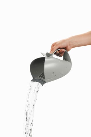 Skip Hop Moby Waterfall Bath Rinser, Grey, 1 Count (Pack of 1) (235052)