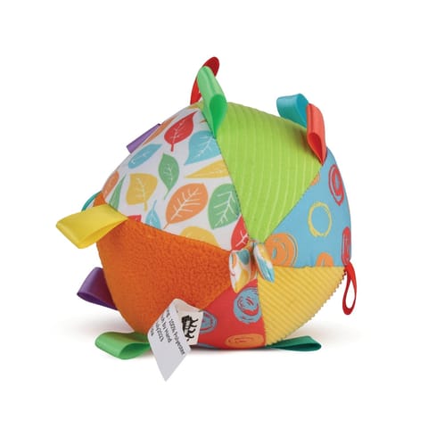 Nuluv Activity Ball for Kids, Learning and Activity Playball, Infant, Toddler, and Preschool Toy for 3+ Months Old, Improves Fine Motor and Cognitive Skills, BPA, Phthalates and PVC Free, Multicolour