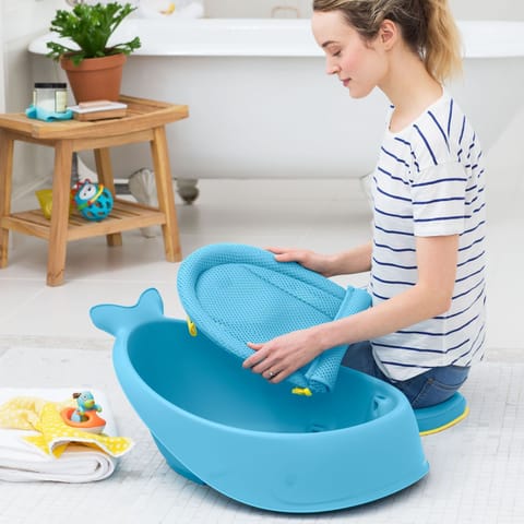 Skip Hop Moby Bathtub with Sling, Blue