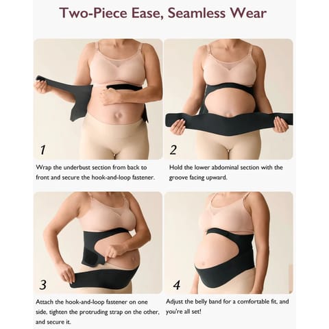 Momcozy Maternity Accessory Maternity Belt - Size XL Skin