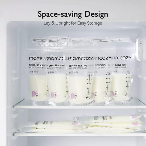 Momcozy Maternity Accessory Breastmilk Bag 50pcs Transparent