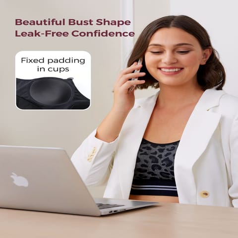 4-in-1 Hands-Free Pumping Bra - Size M