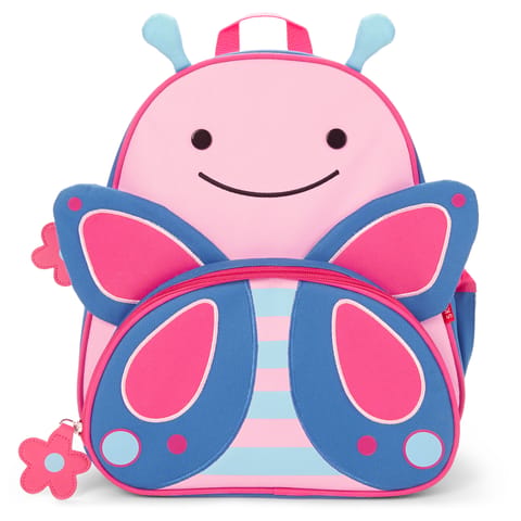 Skip Hop Zoo Little Kid Standard Backpack, Butterfly, 29.21L X 5.08W X 31.75H Cm, Multicolor