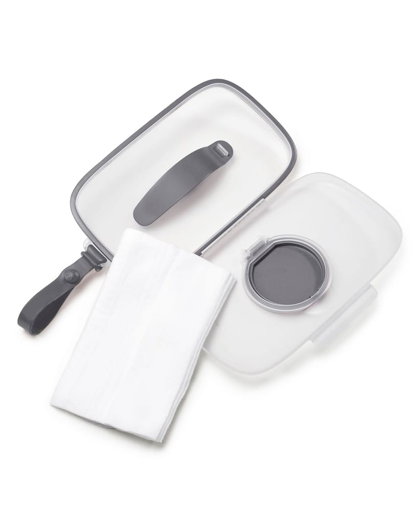 Skip Hop Baby Snug Seal Wipes Case (Gray)
