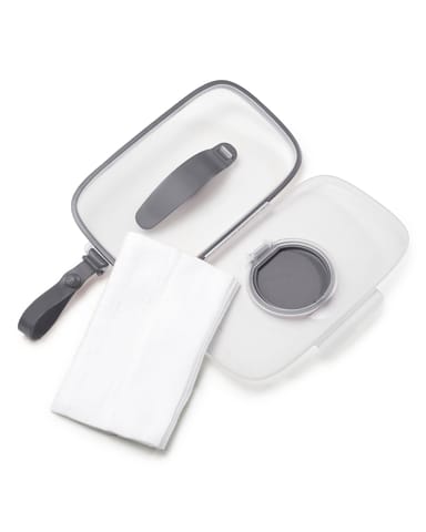 Skip Hop Baby Snug Seal Wipes Case (Gray)