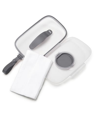 Skip Hop Baby Snug Seal Wipes Case (Gray)