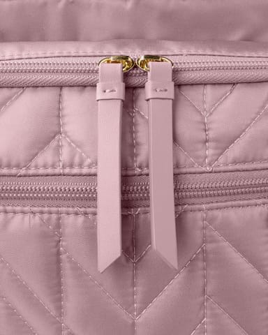Skip Hop Forma Diaper Backpack - Maternity Bag for Newborn Baby, Multiple Pocket with Insulated Bottle Pockets & Multi Compartments Diaper Bag for Mother for Travel - Mauve Mist