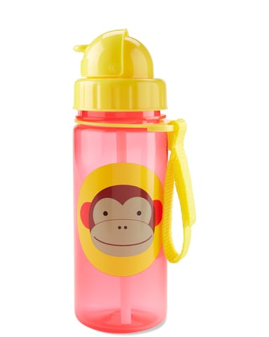 Zoo Straw Bottle Pp