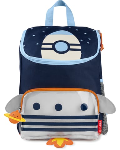 Skip Hop 30 litres Spark Style Big Kid Backpack (Rocket, Blue)