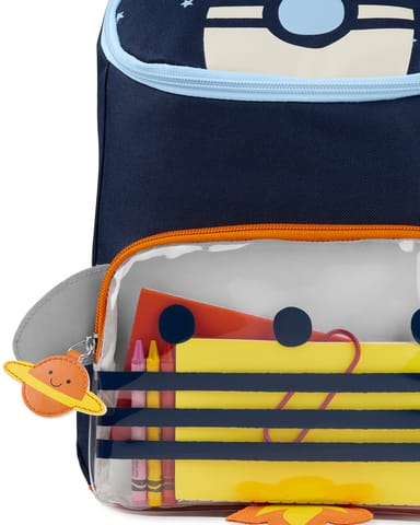 Skip Hop 30 litres Spark Style Big Kid Backpack (Rocket, Blue)
