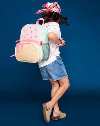 Skip Hop Spark Style Little Kid Backpack, School Bag for Kids, 3 to 6 Years- Ice Cream