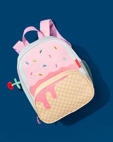 Skip Hop Spark Style Little Kid Backpack, School Bag for Kids, 3 to 6 Years- Ice Cream