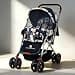 StarAndDaisy Sunrise Baby Stroller Lightweight Foldable Stroller for 0-5 Years,Adjustable Backrest, 360° Swivel Wheel, Extended Mosquito Net, Reversible Handlebar (Gama) Multicolor