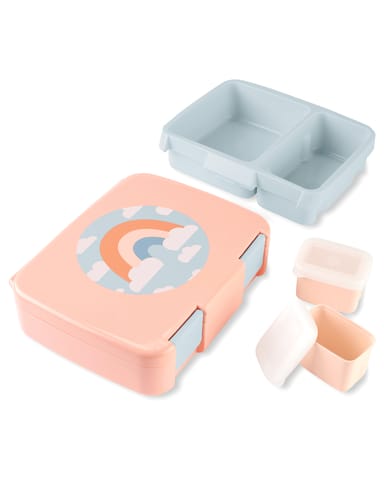 Skip Hop Spark Style Bento Lunch Box - Rainbow - Plastic, 85 Ml, Multicolor