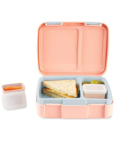 Skip Hop Spark Style Bento Lunch Box - Rainbow - Plastic, 85 Ml, Multicolor
