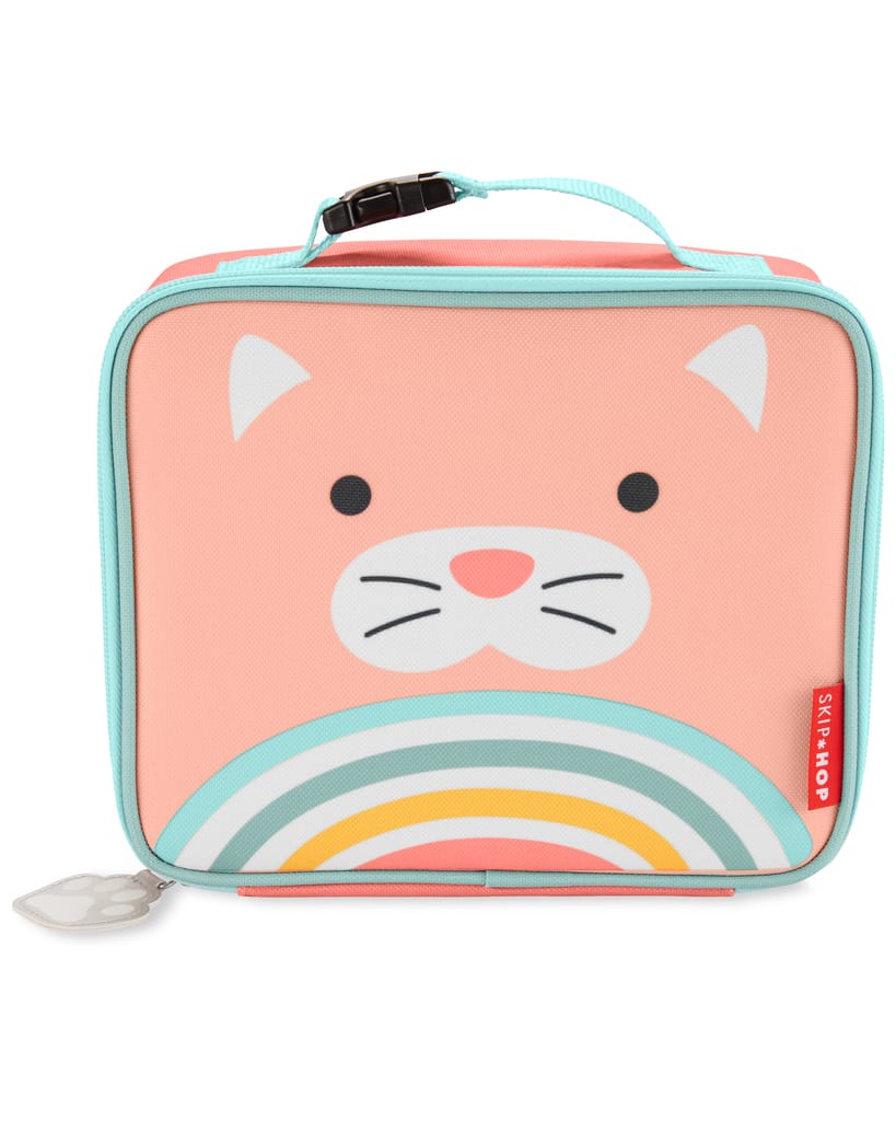 Skip Hop Zoo Lunch Bag, Tiffin Bag for Kids, Cat