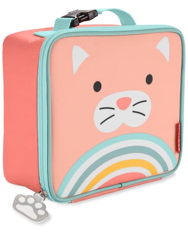 Skip Hop Zoo Lunch Bag, Tiffin Bag for Kids, Cat