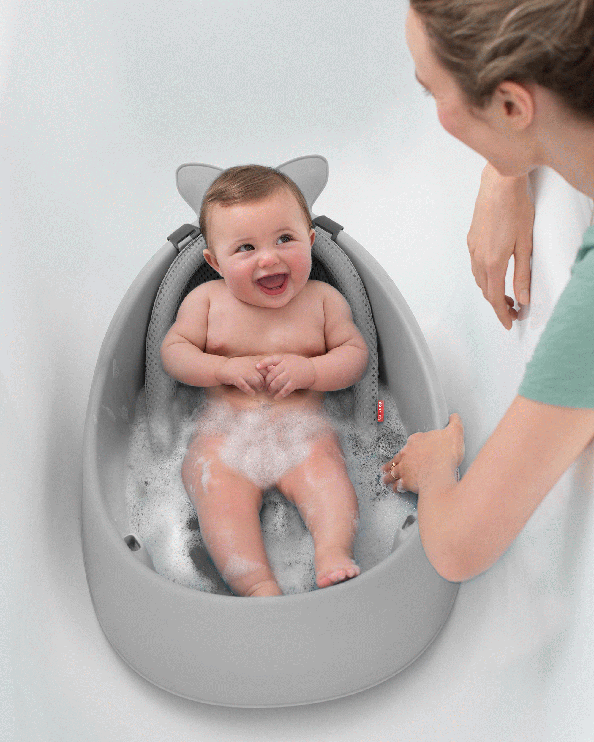Moby Smart Sling 3-Stage Tub- Grey