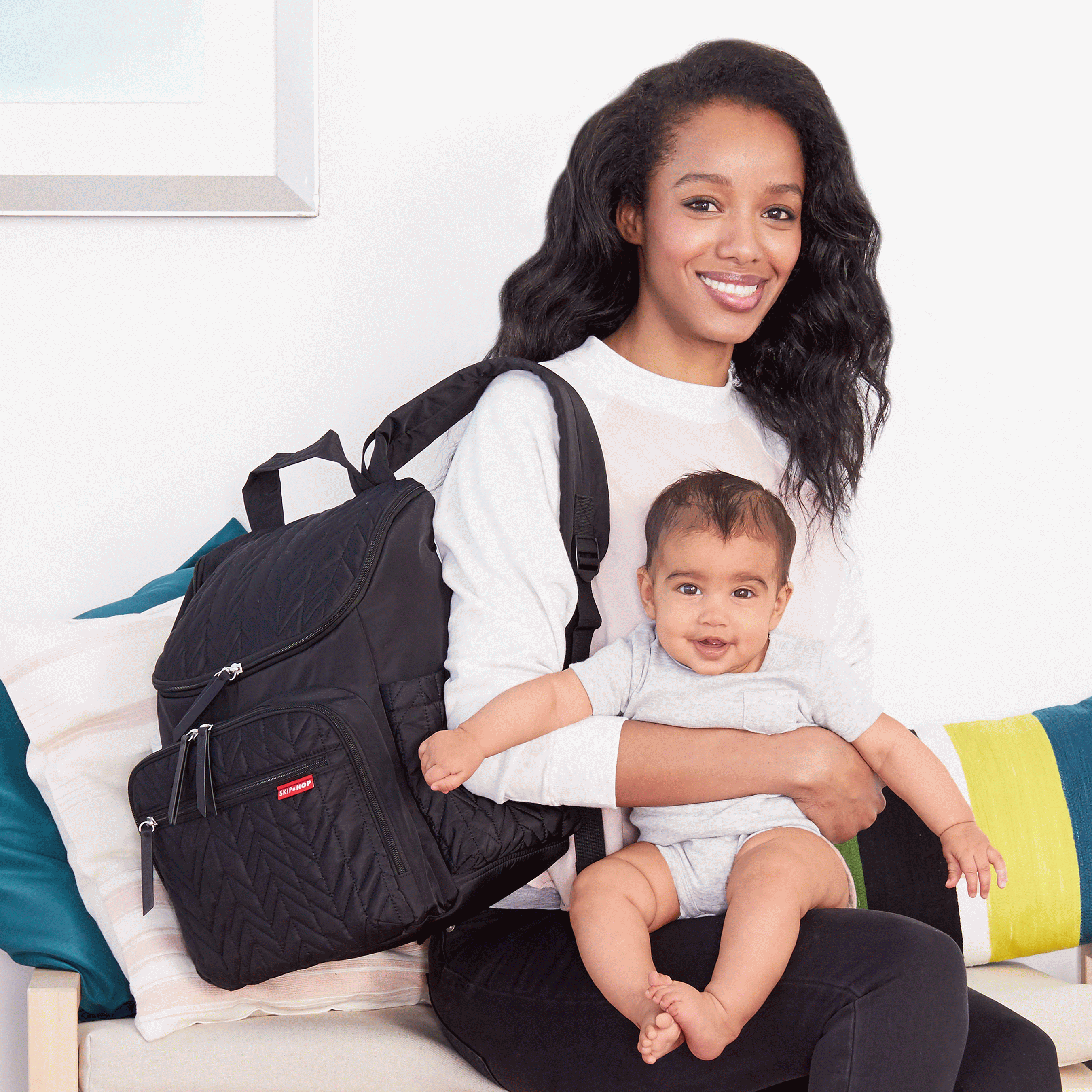 Forma Diaper Backpack- Jet Black